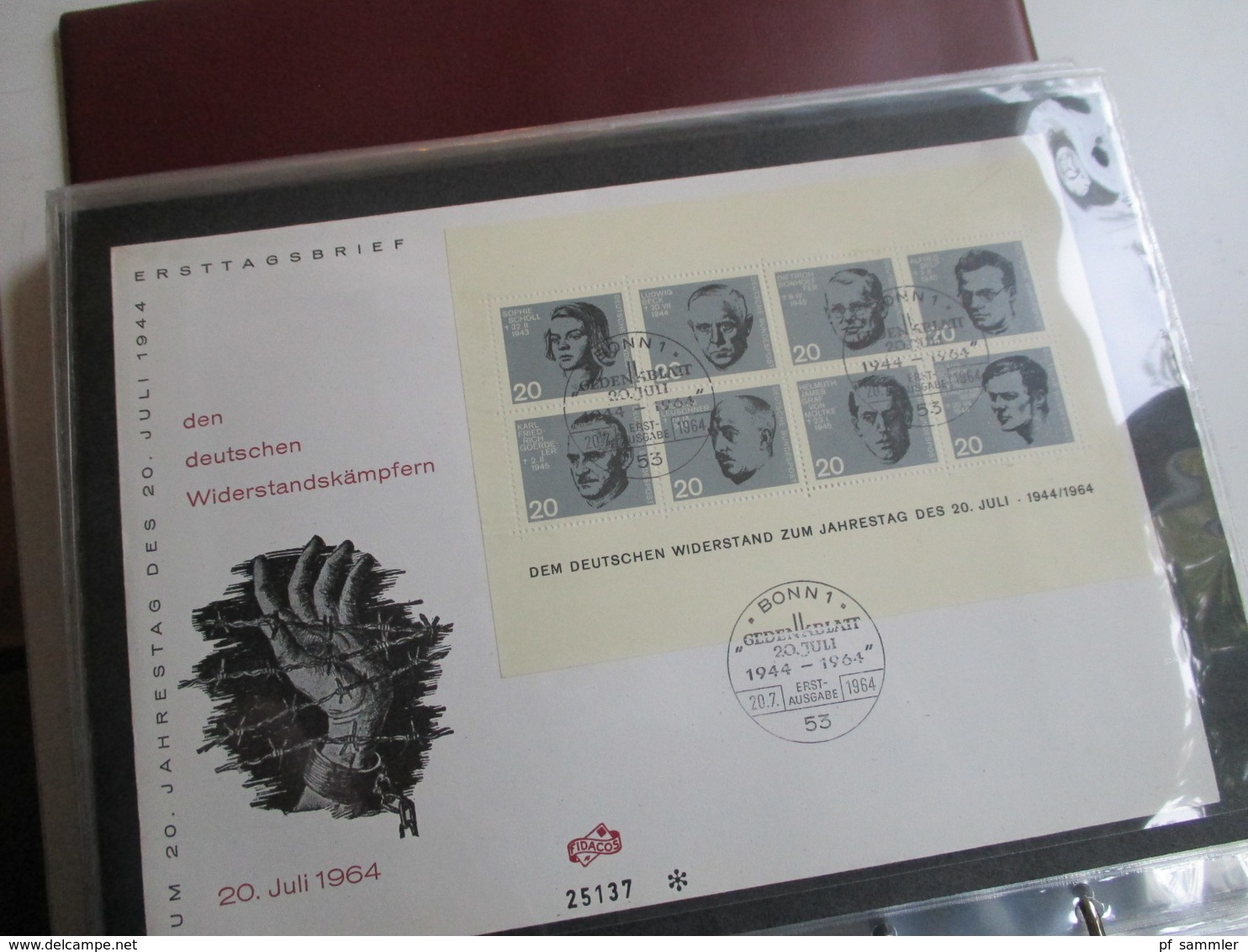 Album FDC BRD u. Berlin insgesamt 76 Belege FDC. Auch Kleinbogen 1979 / 80 Und Blocks ab Block 3 (2x) Hoher KW