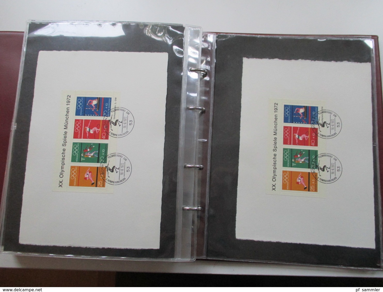 Album FDC BRD u. Berlin insgesamt 76 Belege FDC. Auch Kleinbogen 1979 / 80 Und Blocks ab Block 3 (2x) Hoher KW