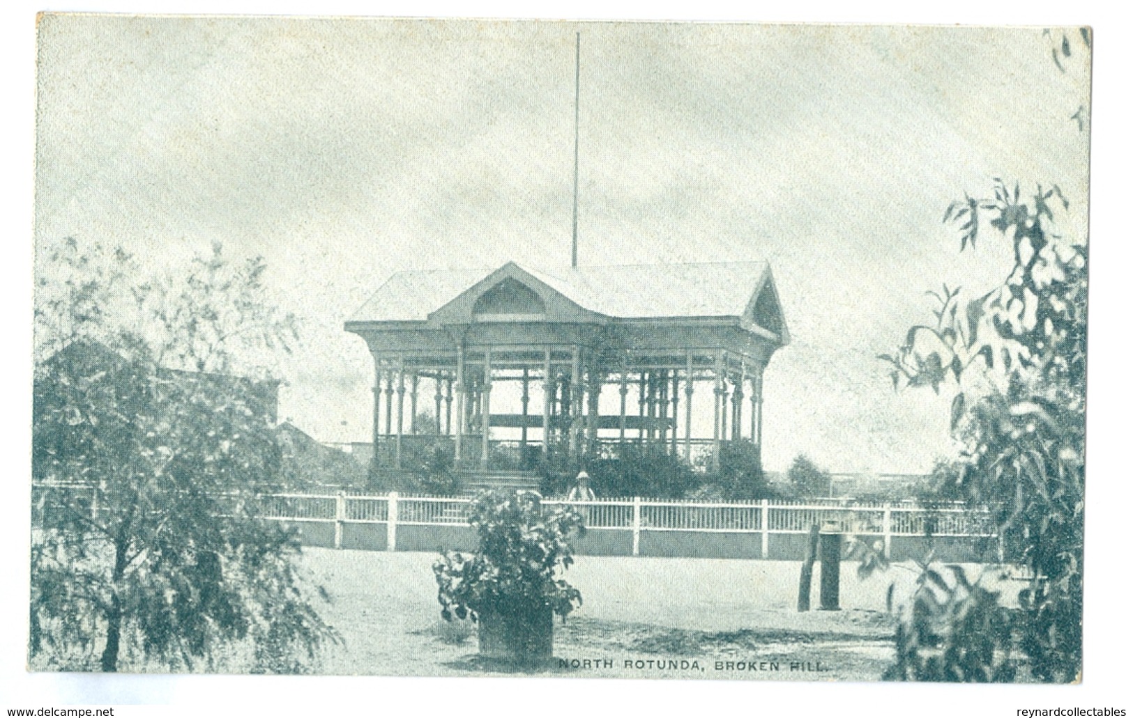 Vintage Australia, Broken Hill, North Rotunda Pc Unused, J.Brokenshire - Broken Hill