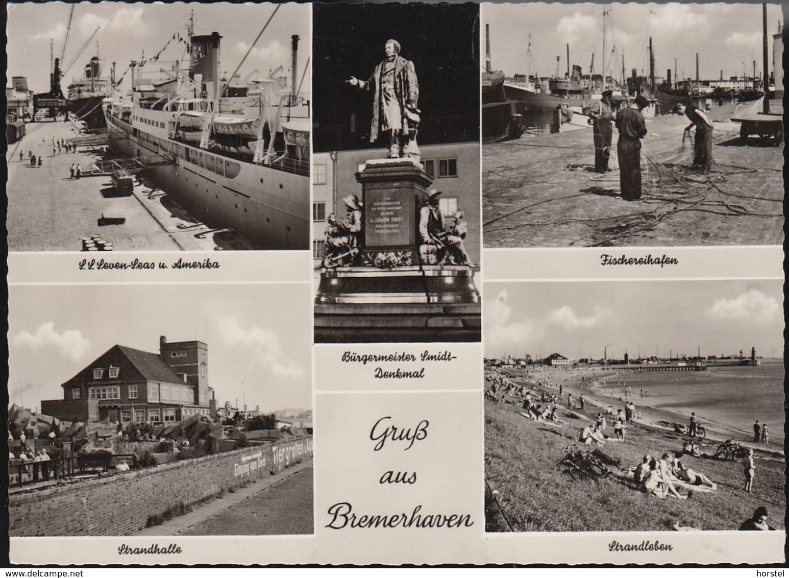 D-27576 Bremerhaven - Alte Ansichten - Hafen - Fischereihafen - Bremerhaven