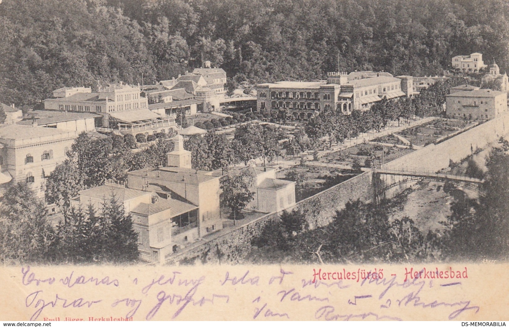 Herkulesbad Herkulesfurdo 1902 - Romania