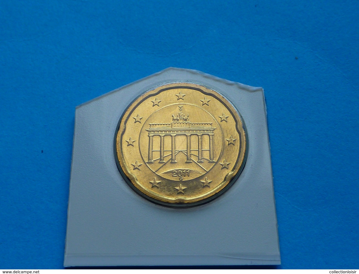 20 CENTIMES EURO ALLEMAGNE 2011 G - BU FDC SCELLE SOUS VIDE  ( 2 Photos ) - Allemagne