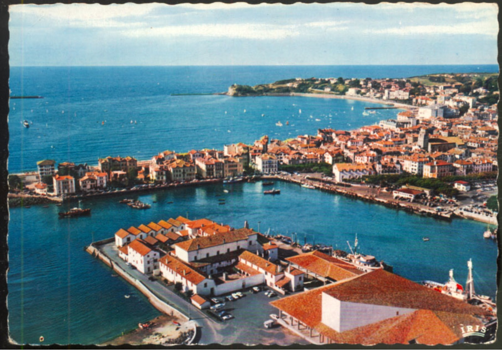 SAINT JEAN DE LUZ (B. Pyr.).- 1546 - Le Port. L'Ocean. La Pointe Ste. Barbe - Saint Jean De Luz