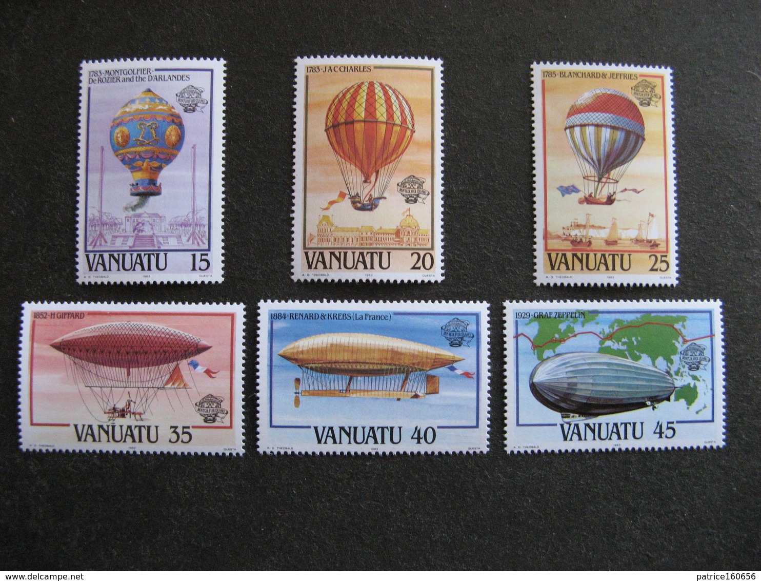 VANUATU: TB  Série N° 676 Au N° 681, Neufs XX. - Vanuatu (1980-...)