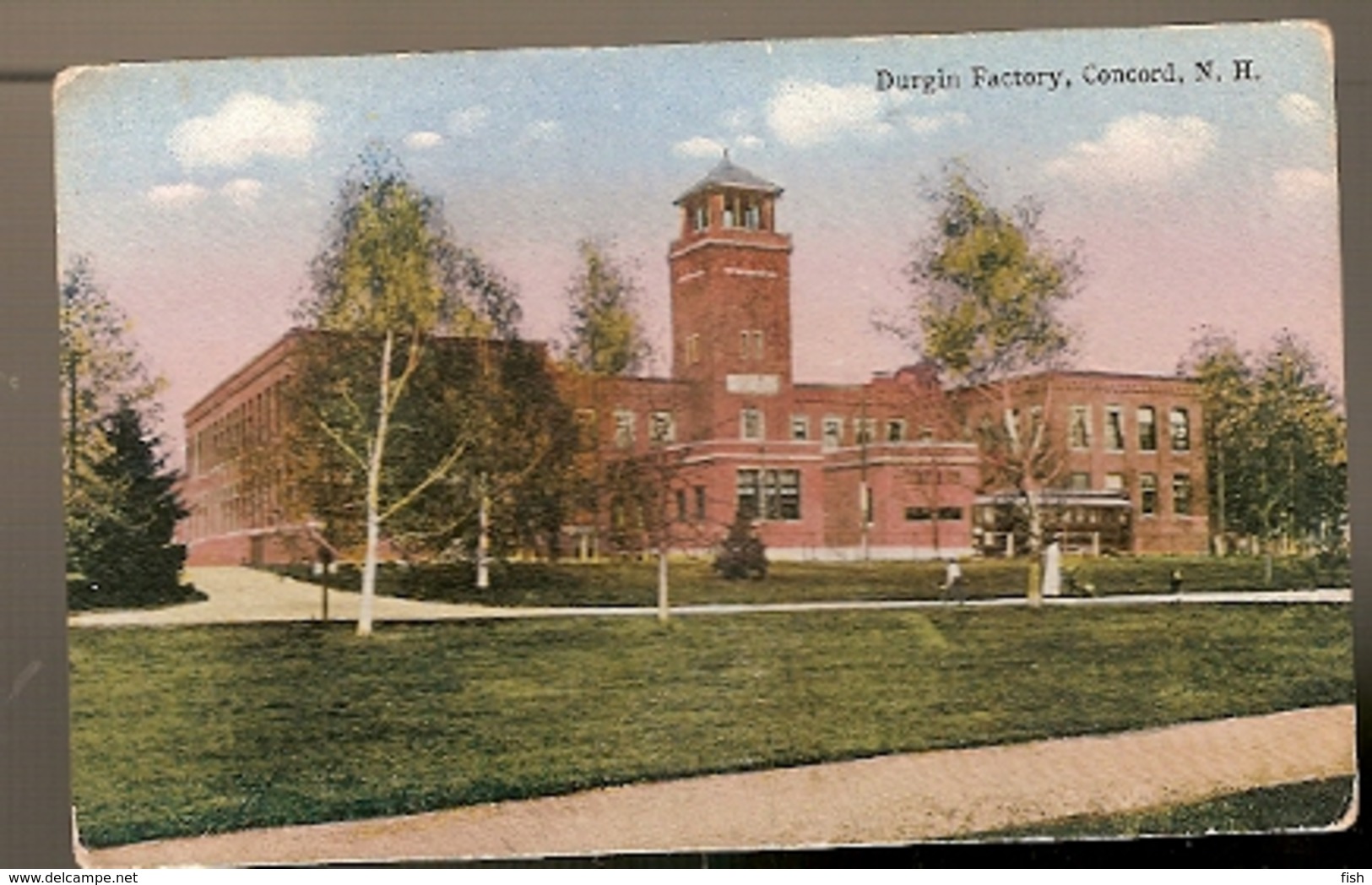 United States ** & Postal,Durgin Factory, Concord  N.H (6886) - Concord