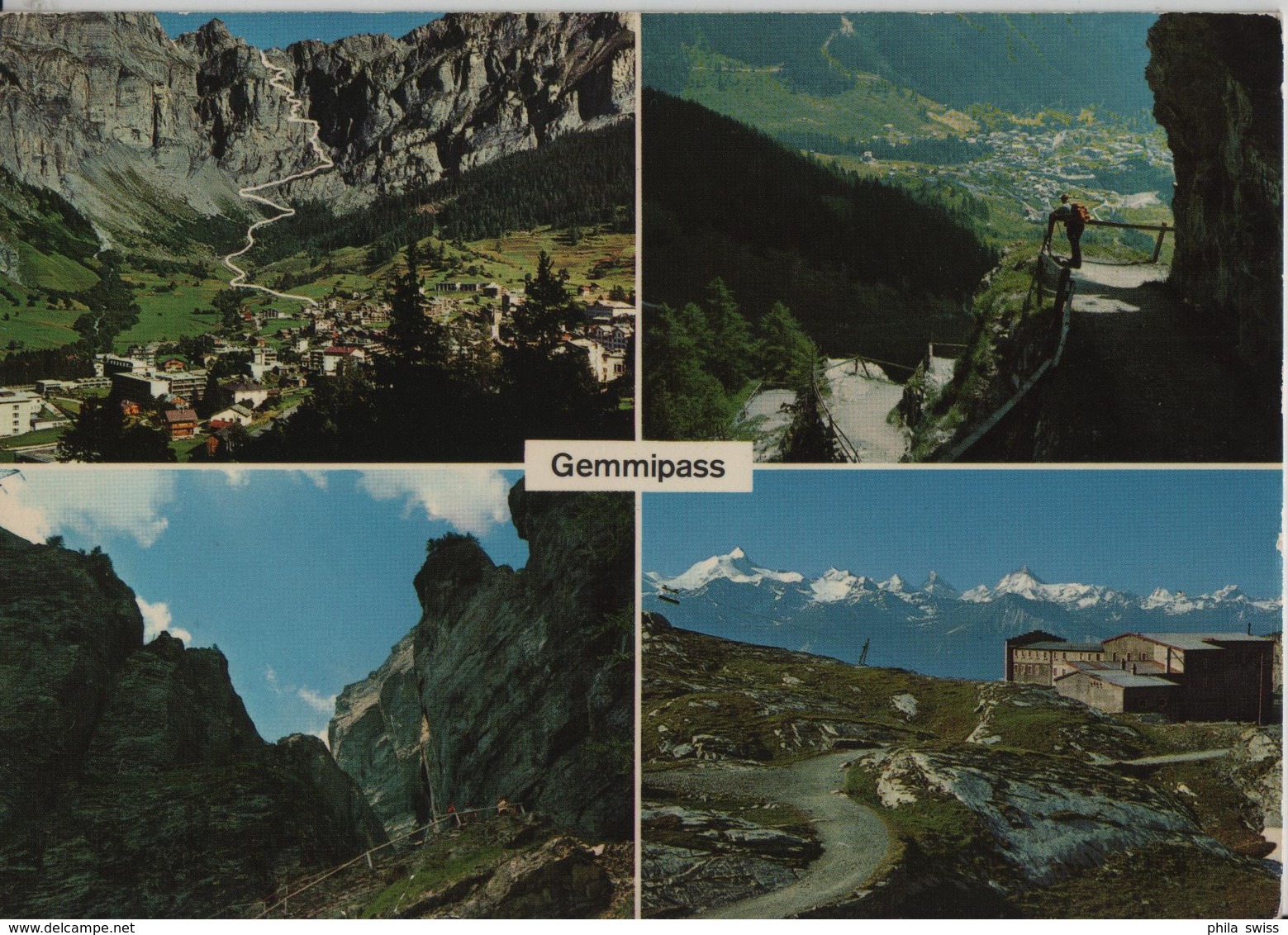 Gemmipass - Gemmiweg Leukerbad-Kandersteg - Steg