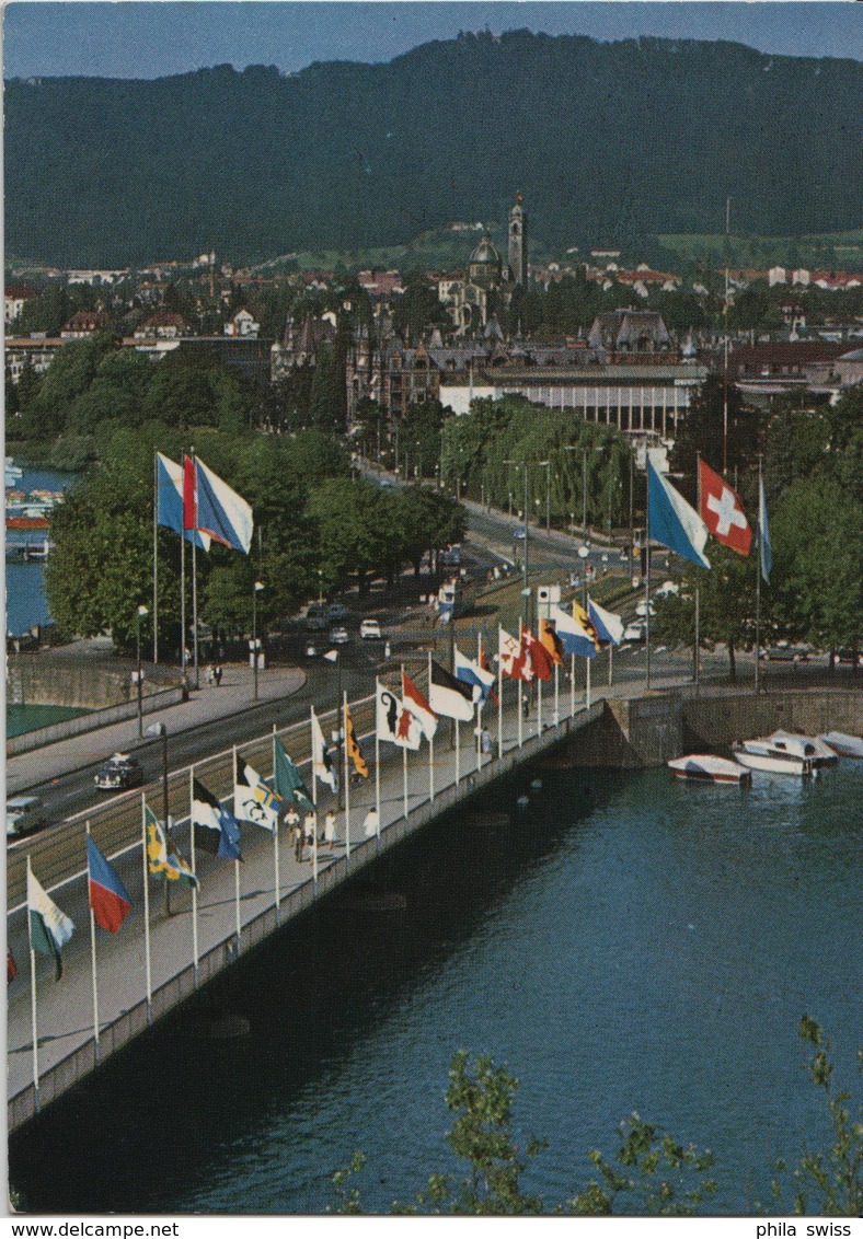 Zürich - Quaibrücke, Kongesshaus, Enge Und Uetliberg - Enge