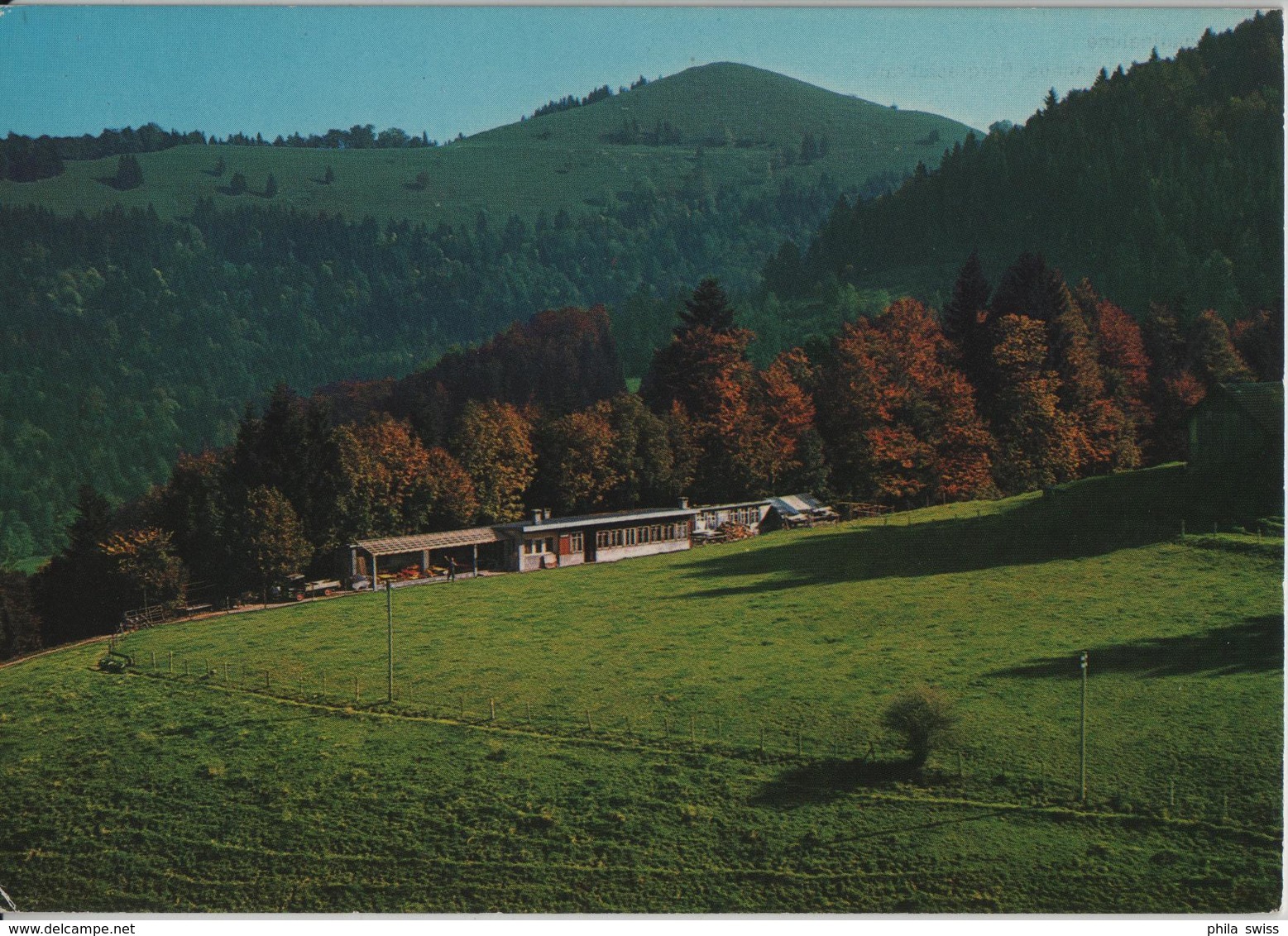 Flugaufnahme Ski- Und Ferienhaus, Bergrestaurant Oberegg - Fischenthal - Fischenthal