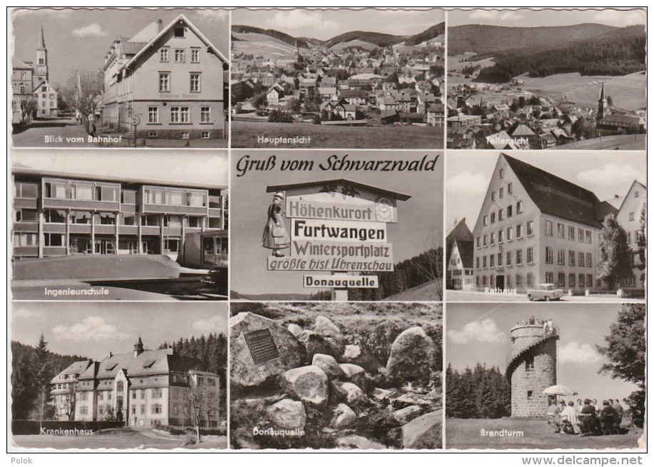 Bs - Cpsm Gruss Vom Schwarzwald - FURTWANGEN - Furtwangen