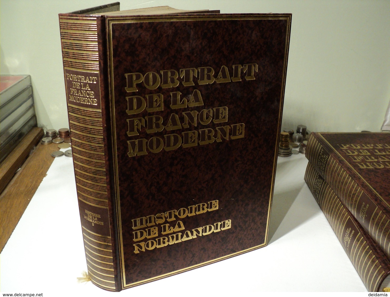 HISTOIRE DE LA NORMANDIE TOME 2. COLLECTION PORTRAIT DE LA FRANCE. 1977 PAPIER DE LUXE. EDITION CARTONNEE. EDITIONS FAM - Normandië