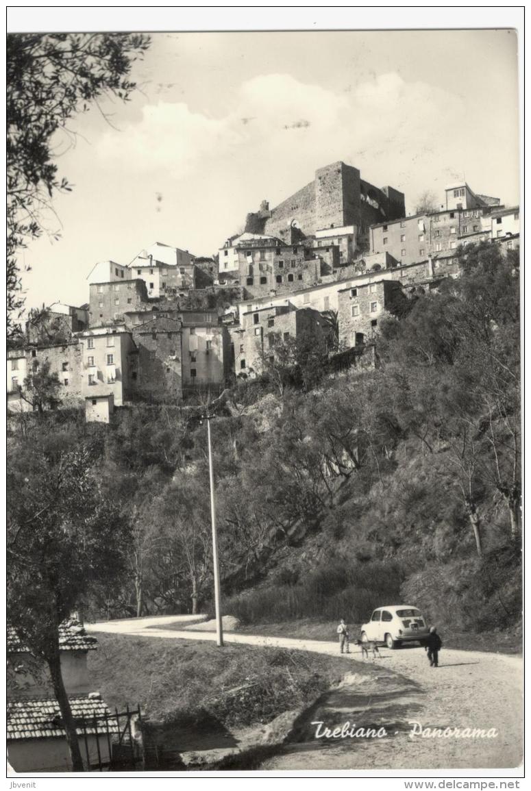 TREBIANO MAGRA - (SAVONA) - Panorama Con Auto FIAT 600 - Savona