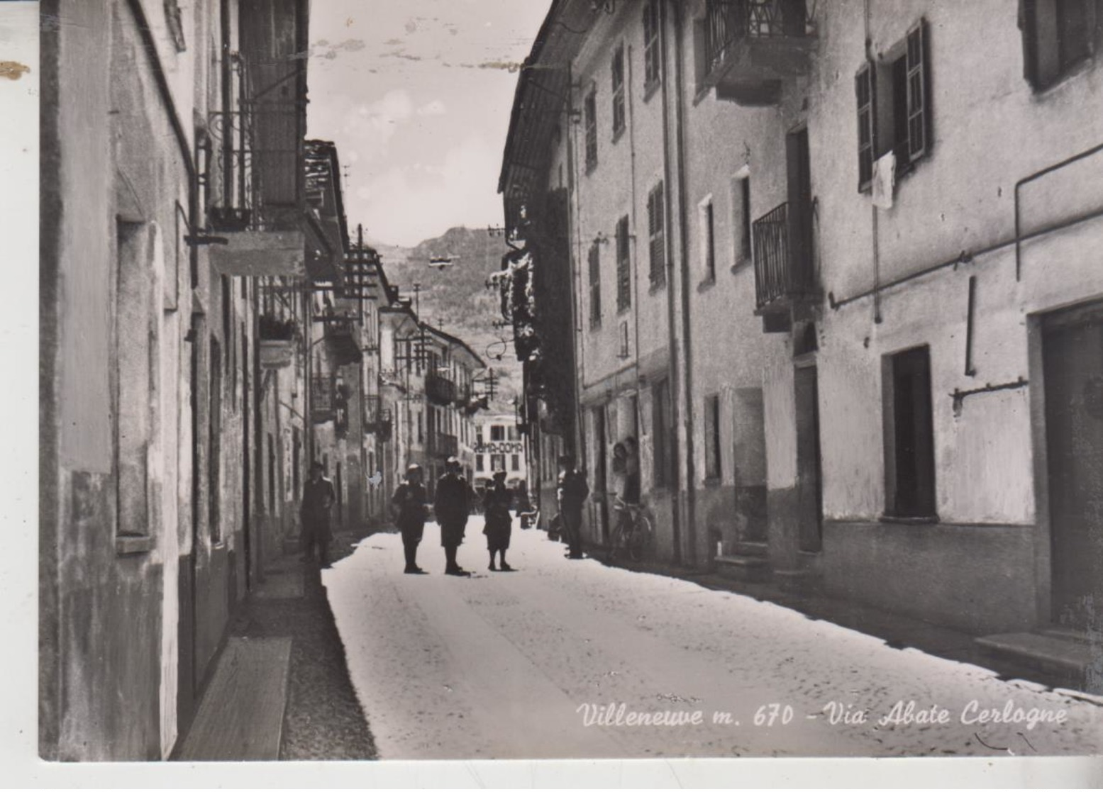 Aosta Villeneuve Via Abate Cerlogne No Vg  F/p - Aosta