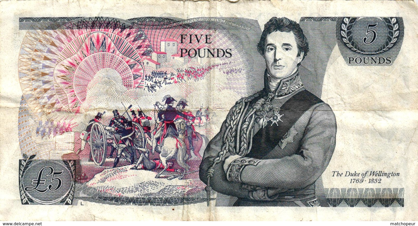 ROYAUME UNI - 5 POUNDS ELIZABETH II - 5 Pounds