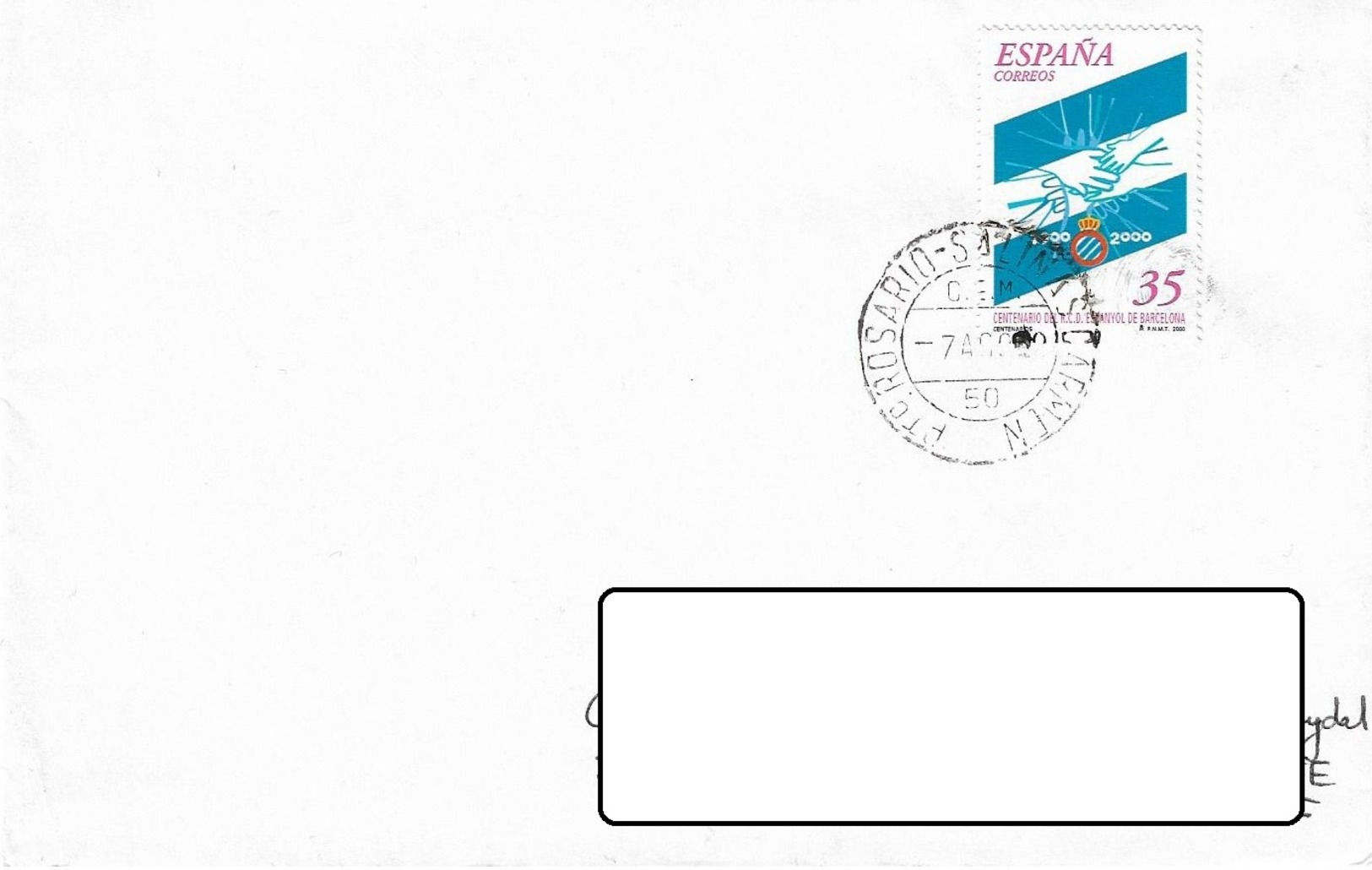 A7. C.E.M. Correo Enlace Motorizado. Pto. Rosario. Salinas. Carmen. Islas Canarias. Sobre Circulado. - Cartas & Documentos