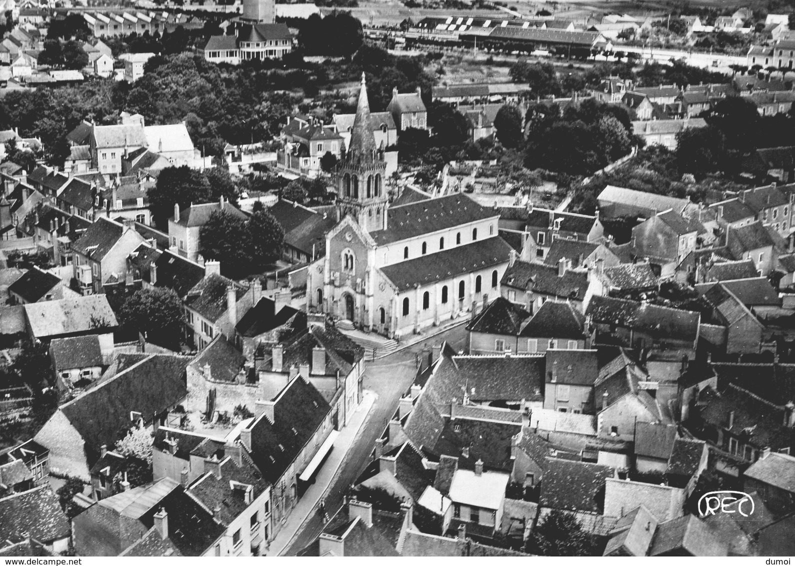 SAINT FLORENT Sur CHER  -  Vue Aérienne  - L' Eglise - Saint-Florent-sur-Cher