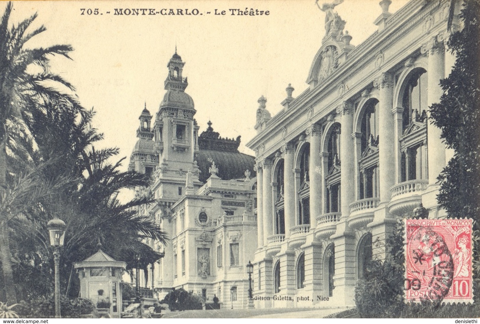 MONTE-CARLO - Le Théâtre - Opera House & Theather