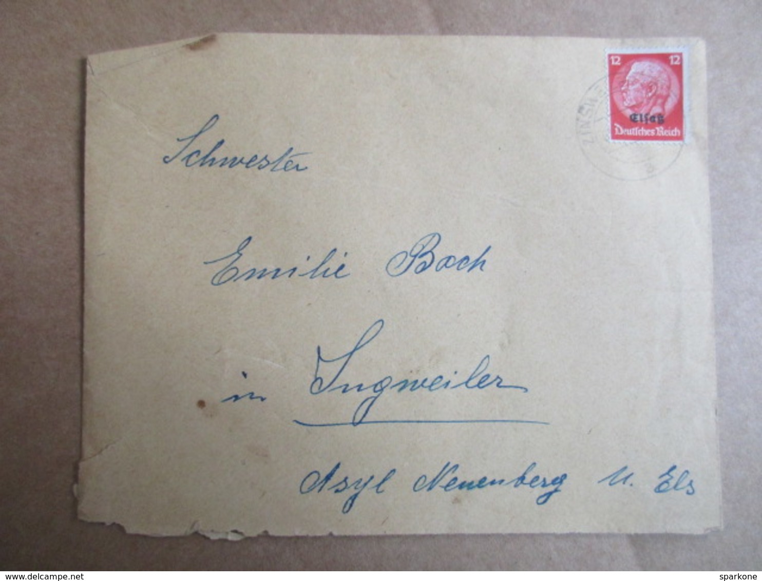 Enveloppe Avec Timbre Du -  Deutches Reich - 1961-....