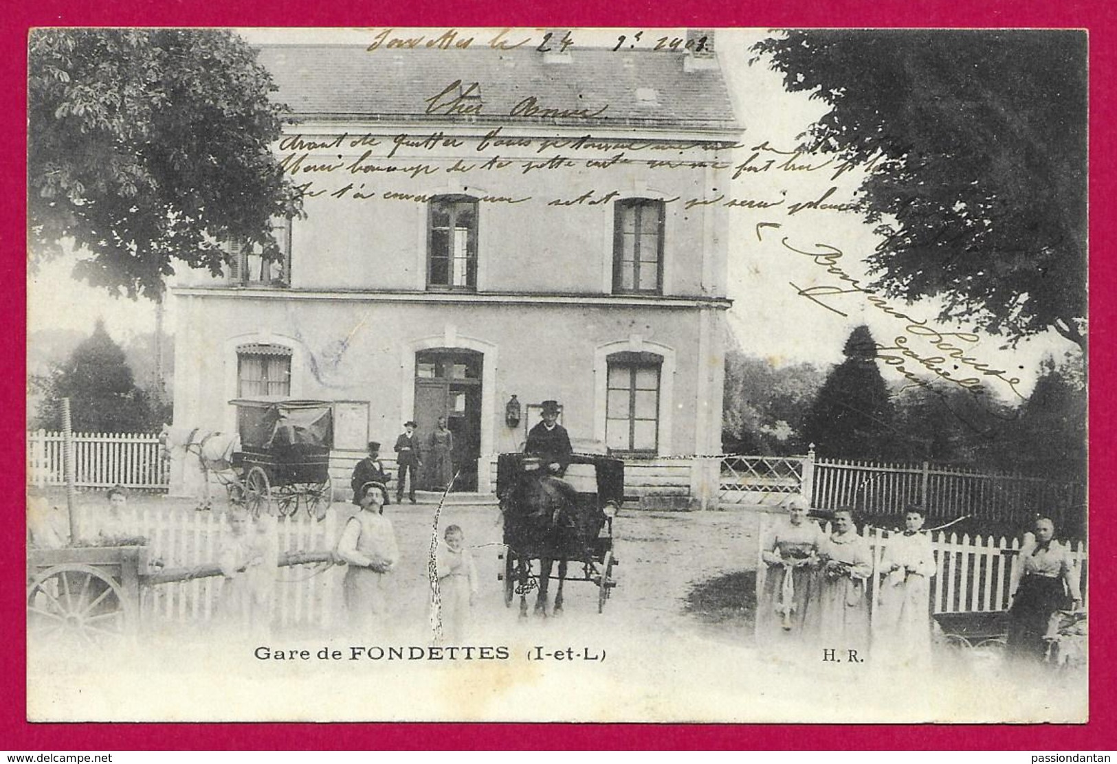 CPA Fondettes - Gare De Fondettes - Fondettes