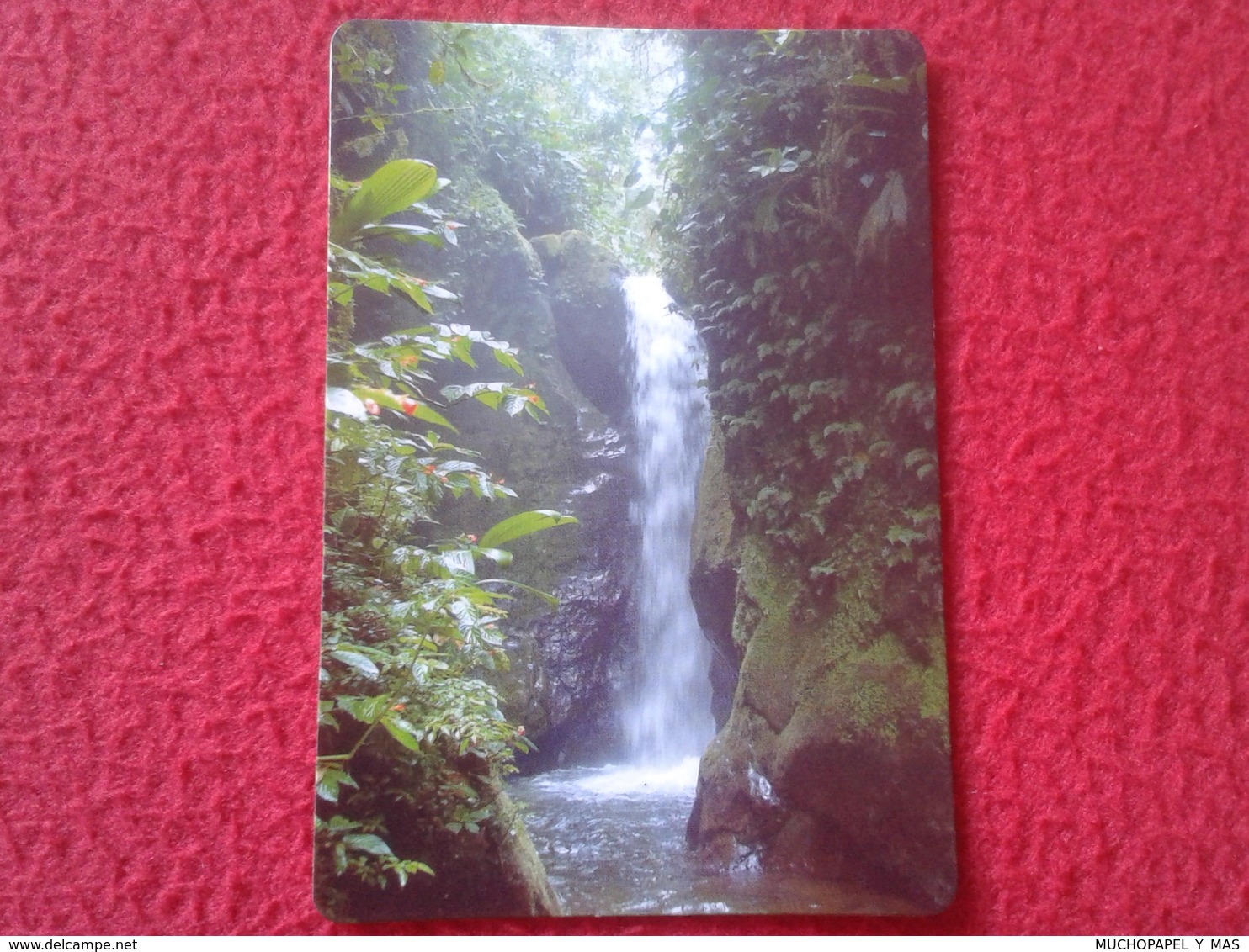 ANTIGUO CALENDARIO OLD CALENDAR DE BOLSILLO MANO 2008 PUBLICIDAD ADVERTISING HERMANOS SAN JUAN DIOS CASCADA WATERFALL - Tamaño Pequeño : 2001-...