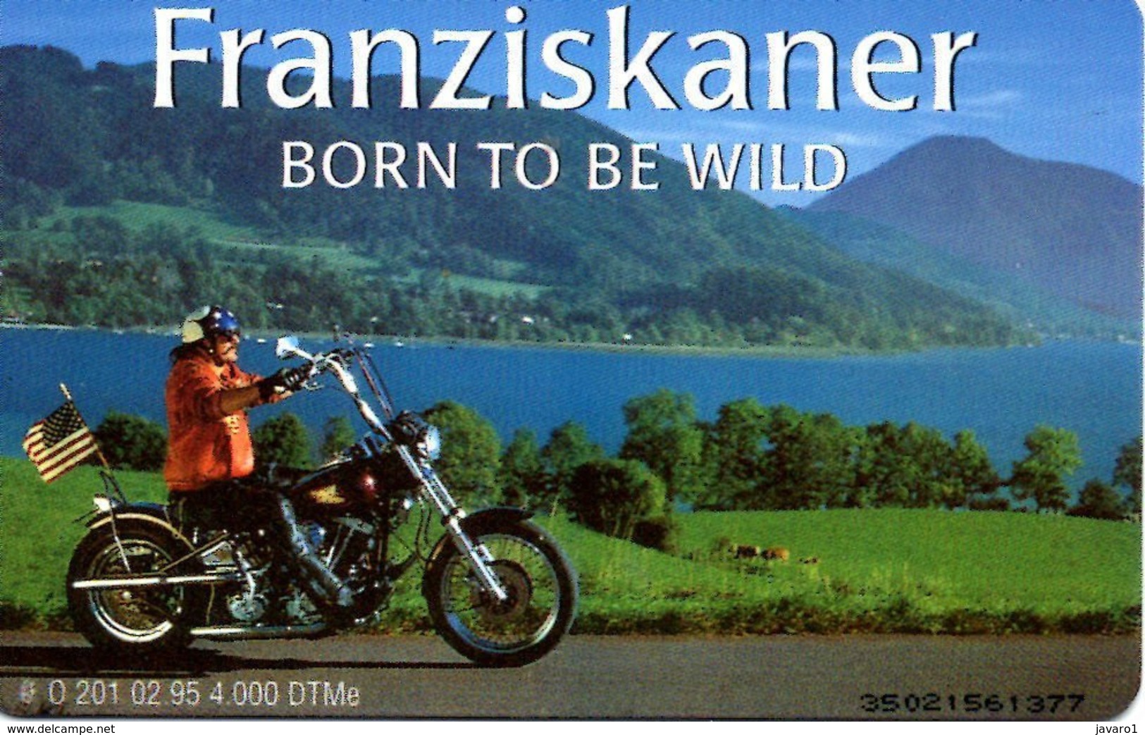 GERMANY-O : O201 6 DM BEER FRANZISKANER MOTO BORN TO BE WILD MINT - O-Serie : Serie Clienti Esclusi Dal Servizio Delle Collezioni