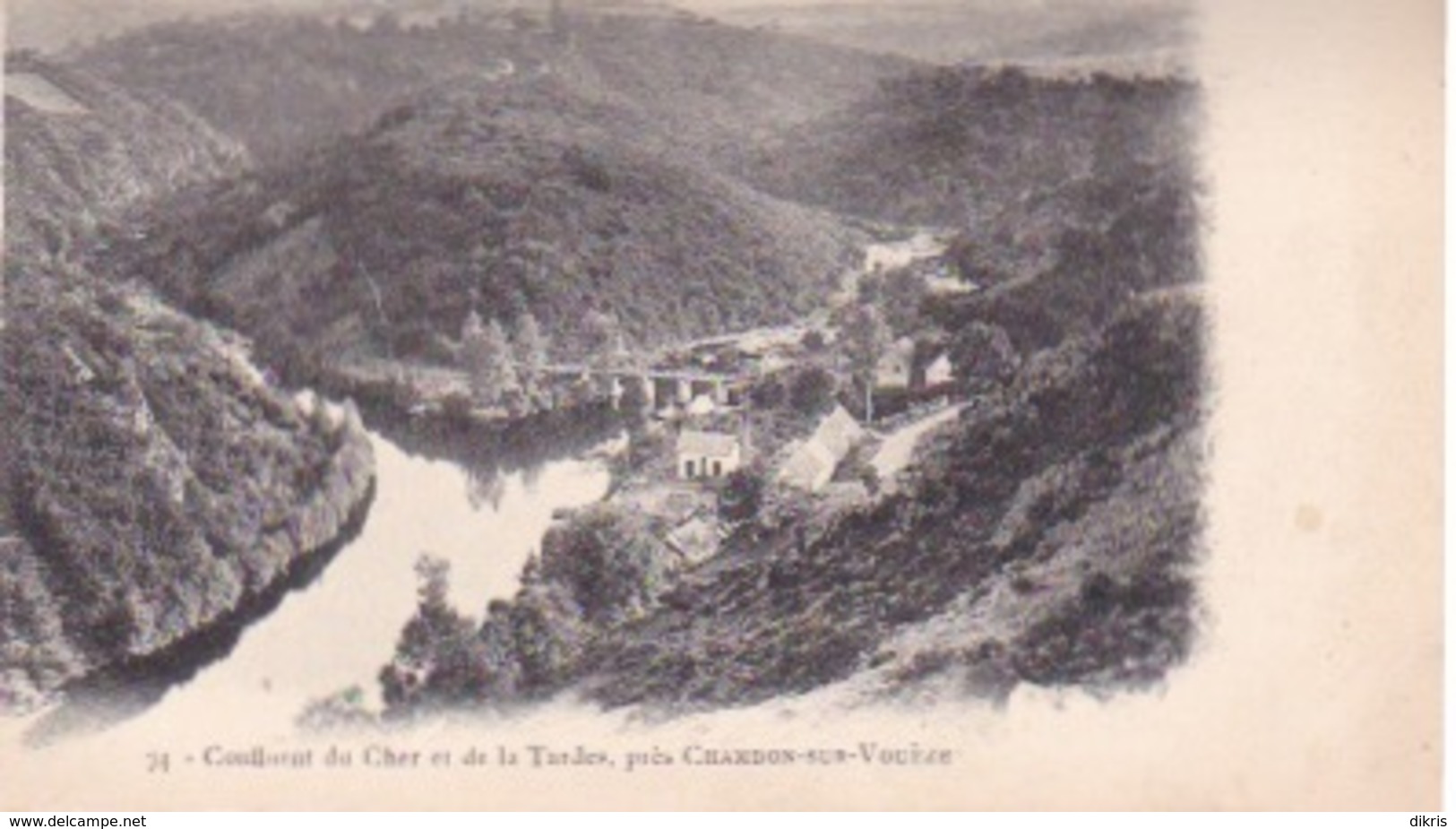 23-CONFLENT DU CHER ET DE LA TARDES PRÈS CHAMBON-SUR-VOUÈZE - - Chambon Sur Voueize