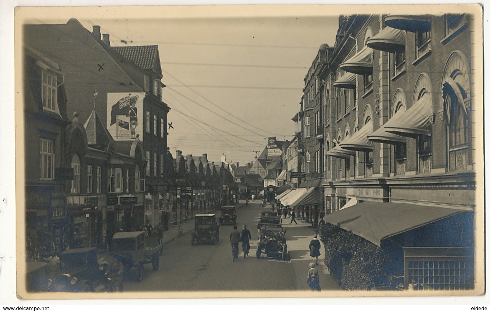 Real Photo Nykobing P. Used To Santiago Chile - Danemark