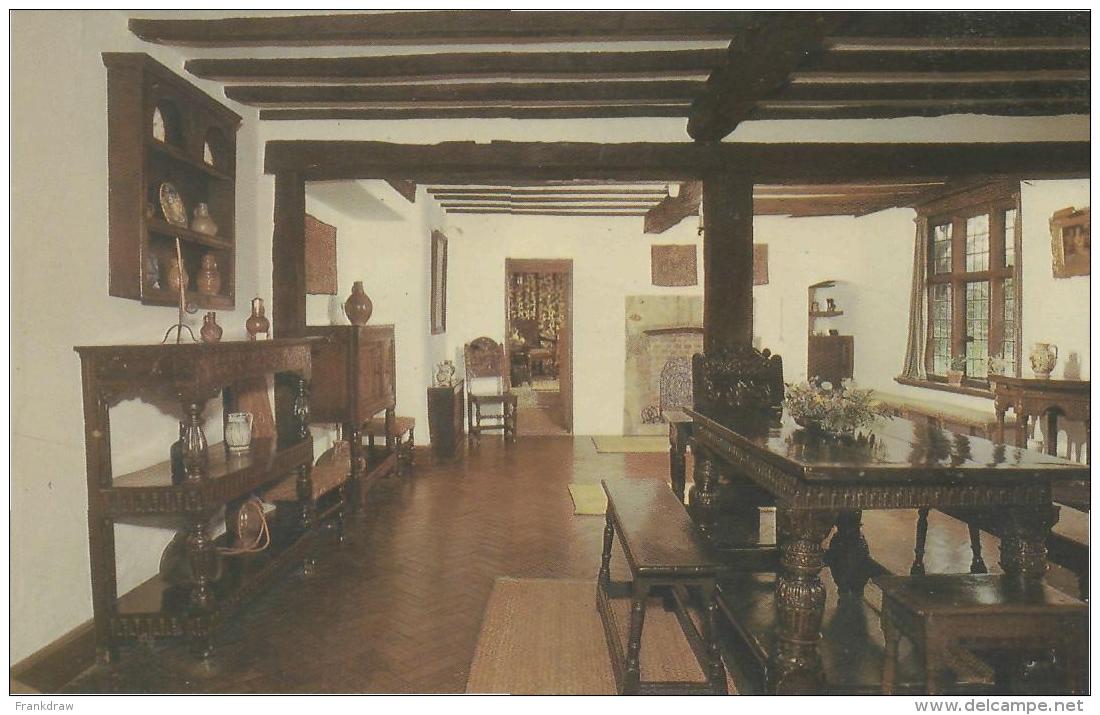 Postcard - The Great Parlour, Nash's House, Stratford - Upon - Avon- Card No.sp212 -  Unused Very Good - Non Classés