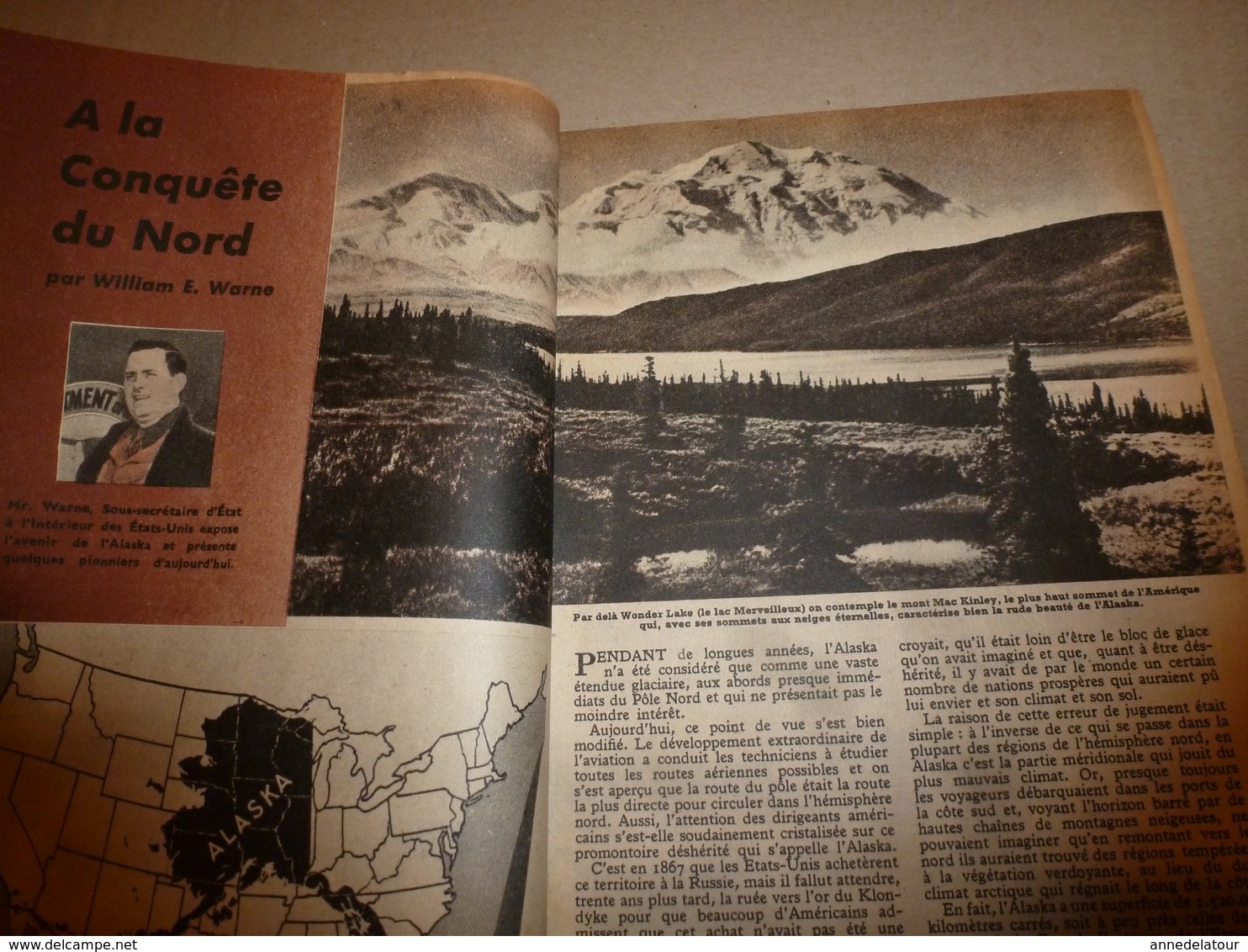 1948 MÉCANIQUE POPULAIRE: Chercheur D'or;Faire Son Cruiser-Moteur;Le Jeu De La Crosse Indienne;etc - Otros & Sin Clasificación