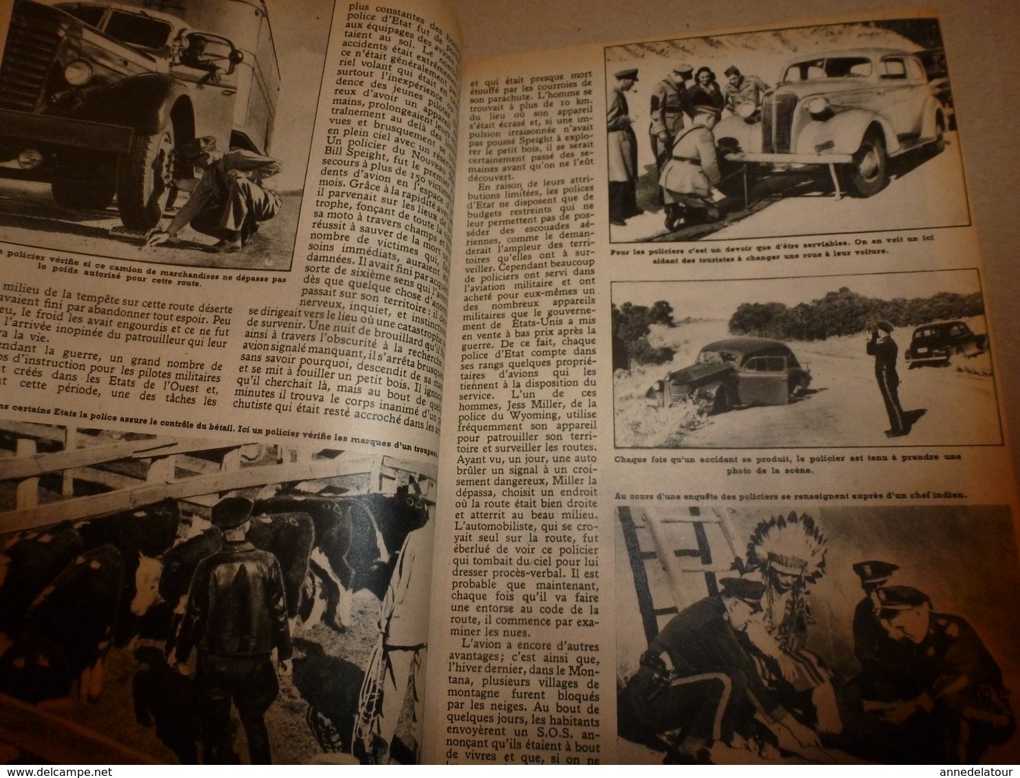 1948 MÉCANIQUE POPULAIRE: Chercheur d'or;Faire son Cruiser-Moteur;Le jeu de la Crosse indienne;etc