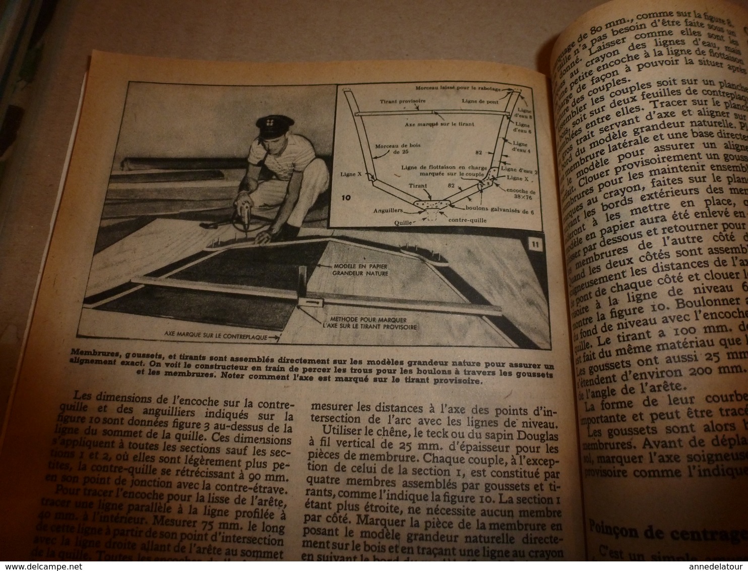 1948 MÉCANIQUE POPULAIRE: Chercheur d'or;Faire son Cruiser-Moteur;Le jeu de la Crosse indienne;etc