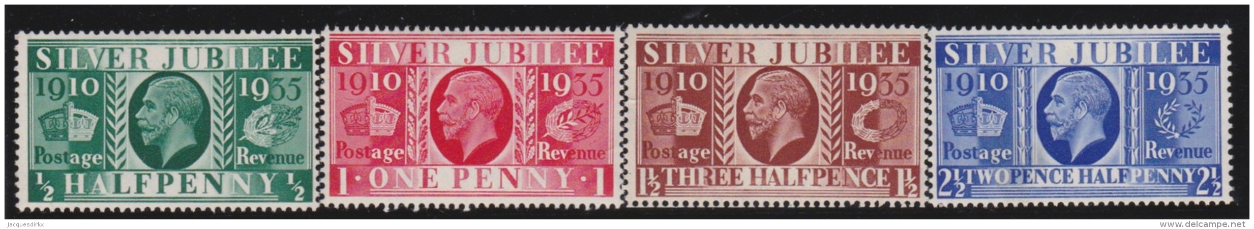 England    .   Yvert   .    201/204      .  **    .      MNH .   /    .  Postfris - Ungebraucht