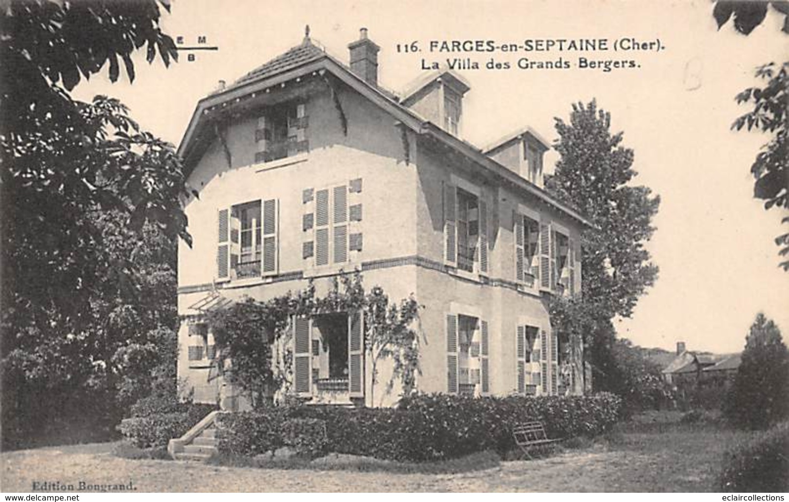 Farges En Septaine        18     La Villa Des Grands Bergers        (voir Scan) - Sonstige & Ohne Zuordnung