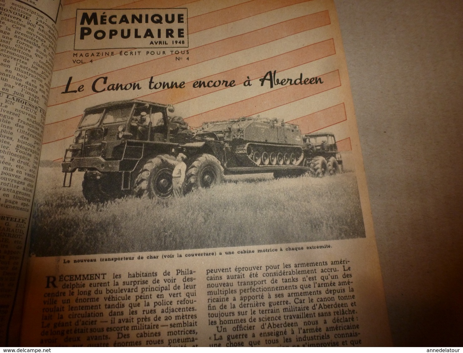 1948 Berdeen; De L'argent Dans Le Miel; Les Maisons De Boue ; Les DIABLES à Deux Roues; Etc - Other & Unclassified