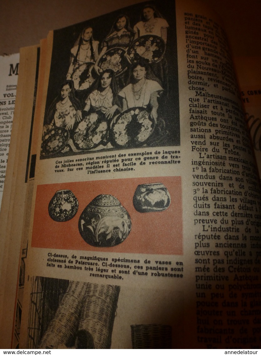 1948 Berdeen; De l'argent dans le miel; Les maisons de boue ; Les DIABLES à deux roues; etc