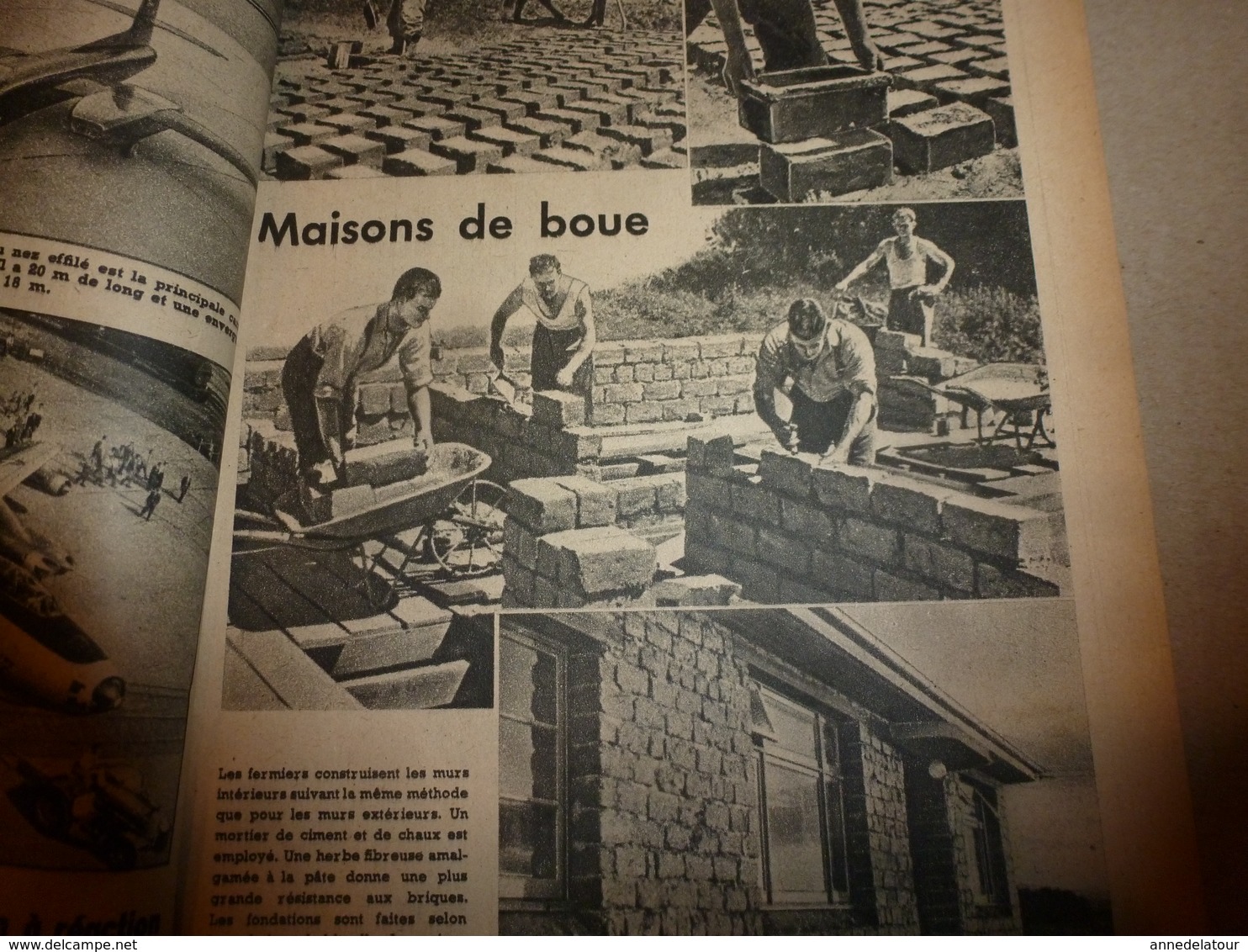 1948 Berdeen; De l'argent dans le miel; Les maisons de boue ; Les DIABLES à deux roues; etc