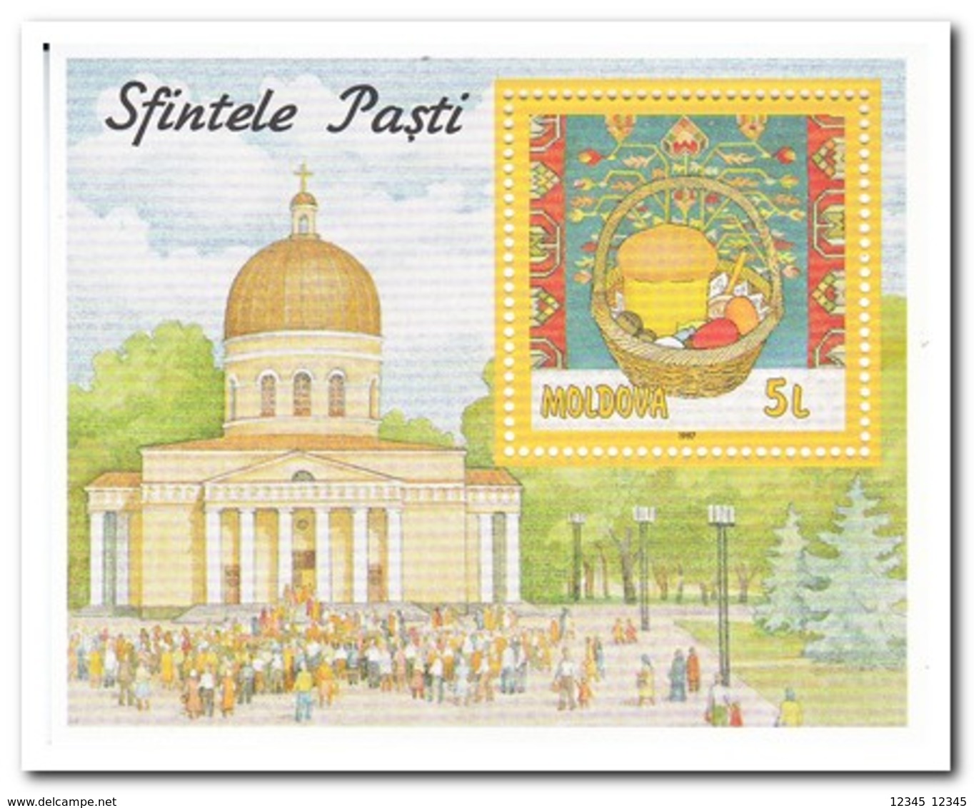 Moldavië 1997, Postfris MNH, Easter - Moldavia