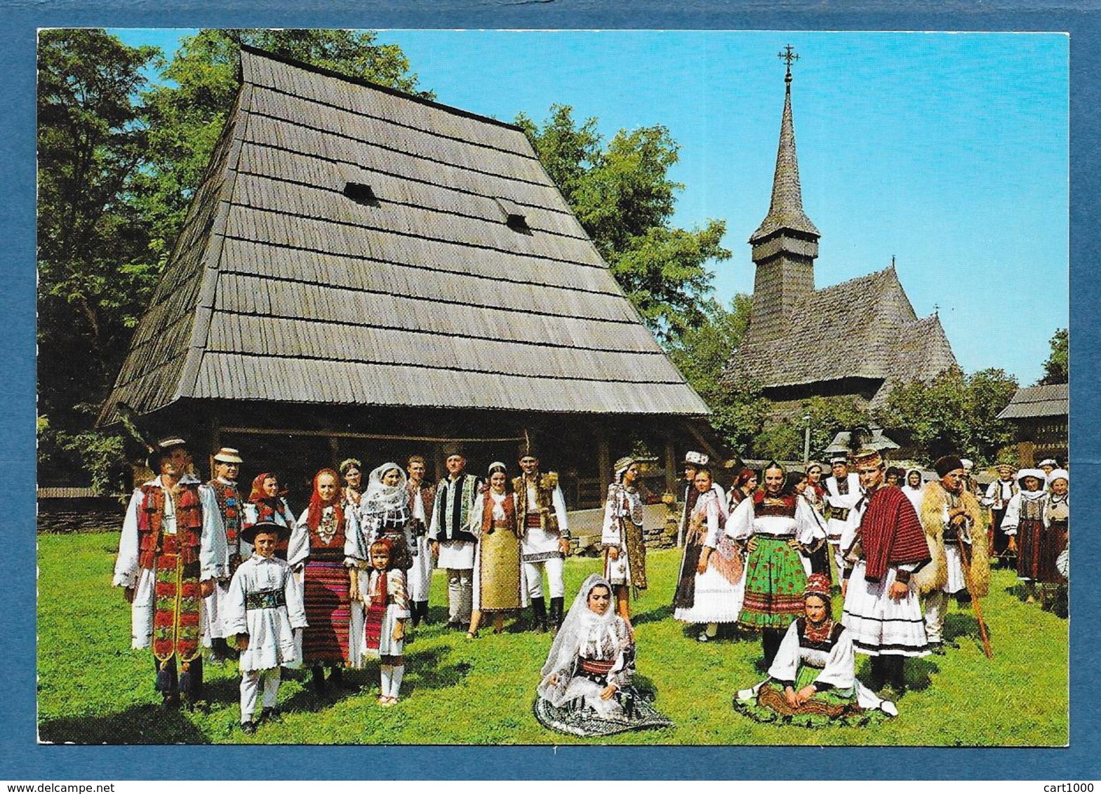 ROMANIA BUCURESTI DANSATORI LA MUZEUL SATULUI UNUSED - Romania