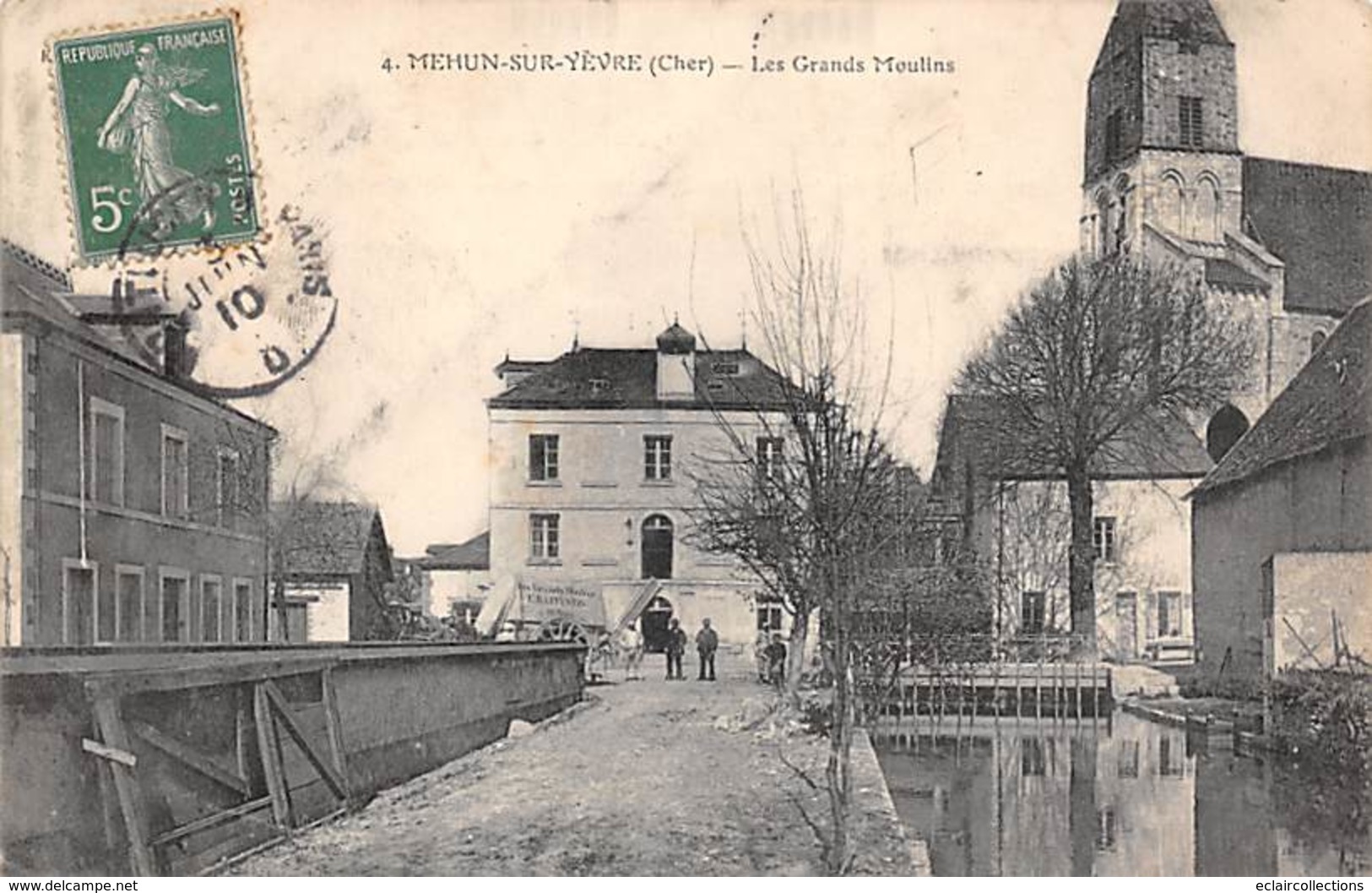 Mehun Sur Yèvre          18         Les Grands Moulins        (voir Scan) - Mehun-sur-Yèvre