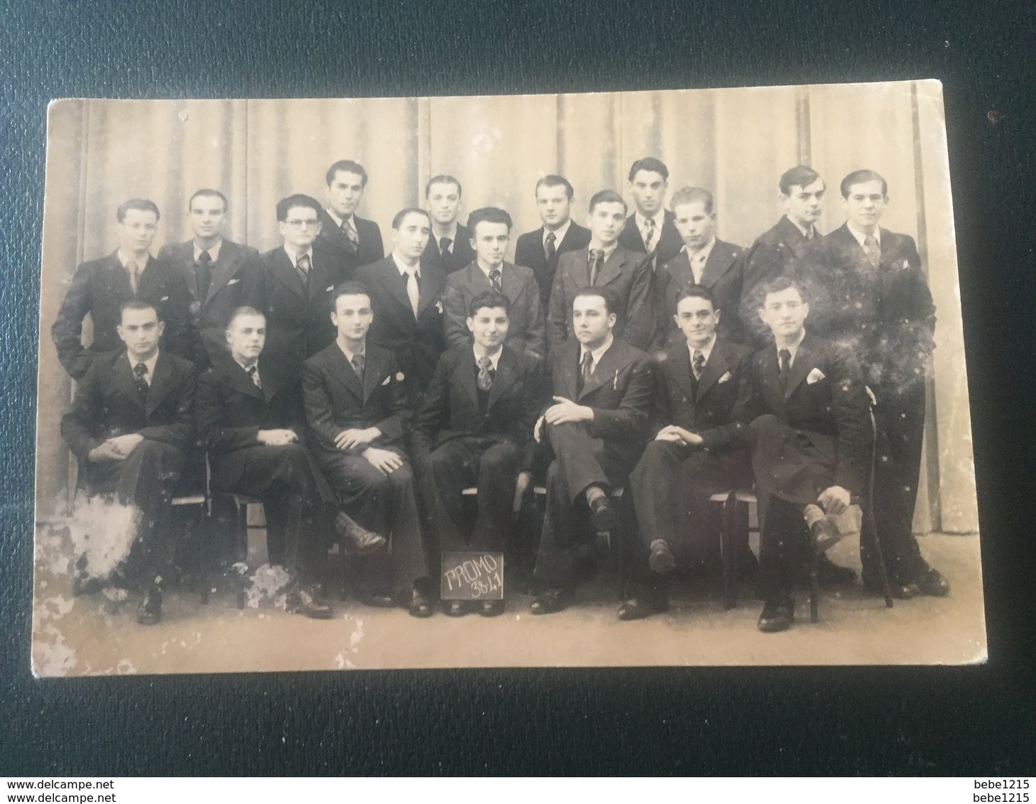 Rodez: Carte Photo De Classe 38-41 école Normale, NOYRIGAT - Rodez