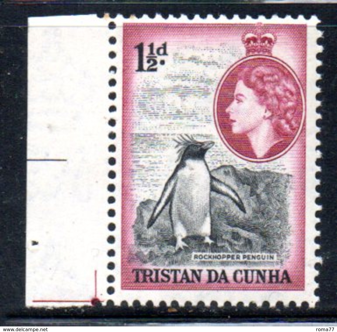 1060 490 - TRISTAN DA CUNHA 1953 , Yvert N. 16  ***  MNH - Tristan Da Cunha