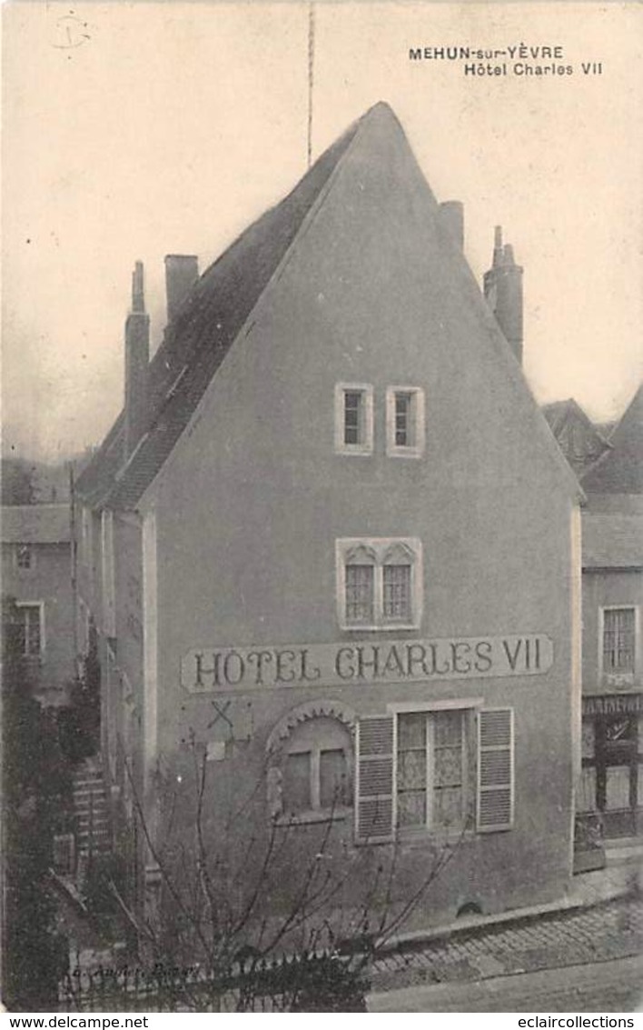 Mehun Sur Yèvre          18         Hôtel  Charles VII         (voir Scan) - Mehun-sur-Yèvre