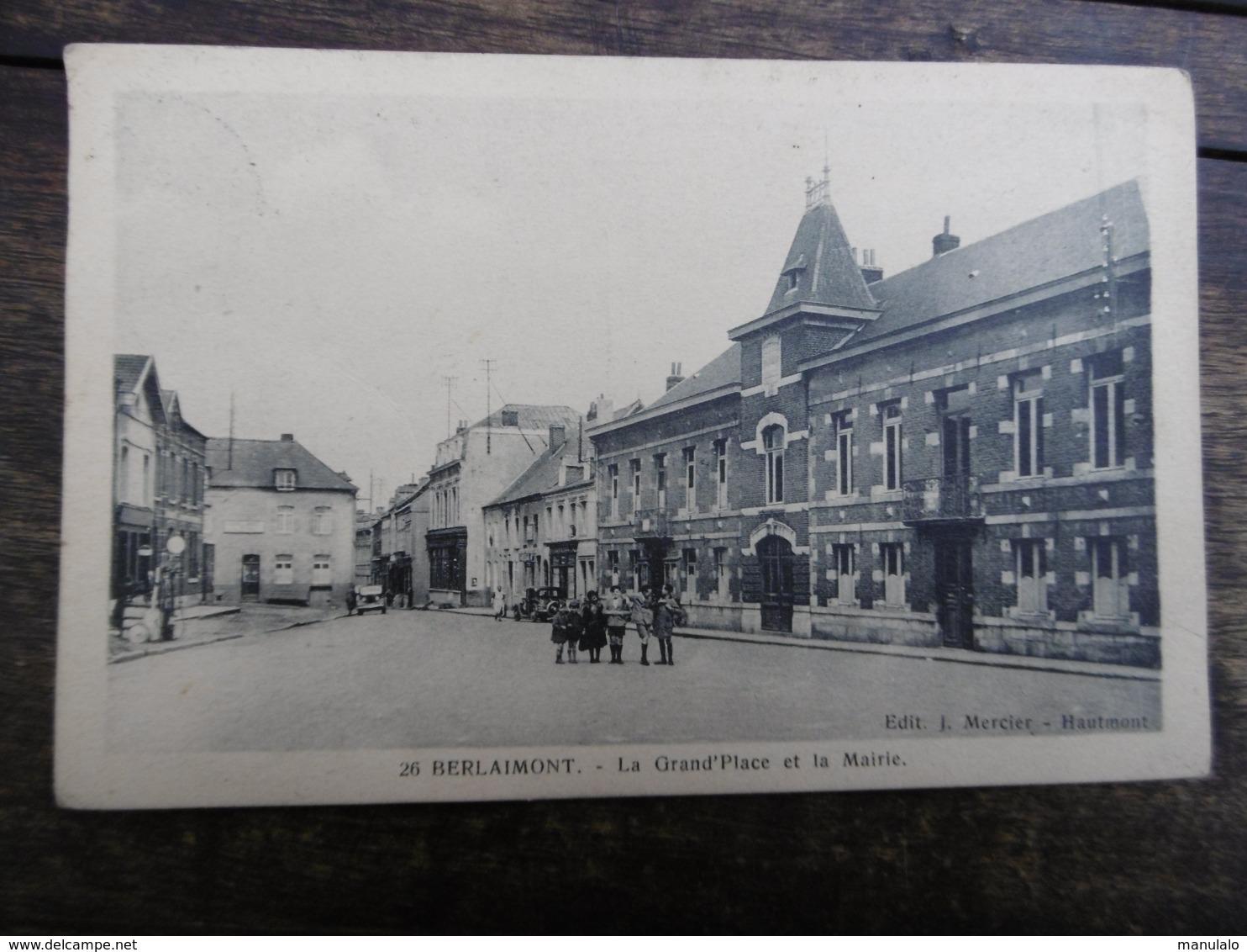 D 59 - Berlaimont - La Grand'place Et La Mairie - Berlaimont