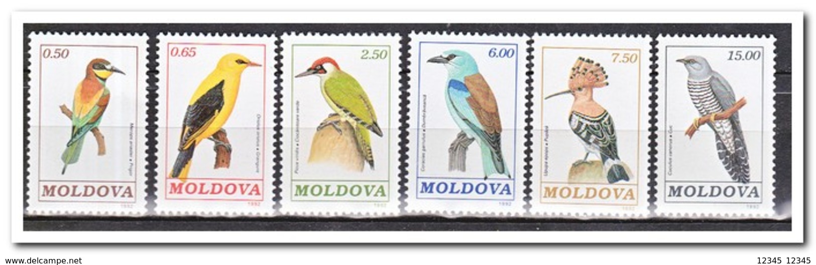 Moldavië 1992, Postfris MNH, Birds - Moldavië