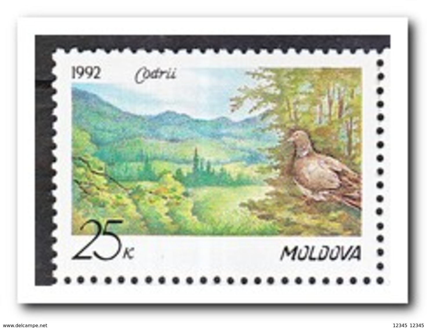 Moldavië 1992, Postfris MNH, Bird - Moldavië