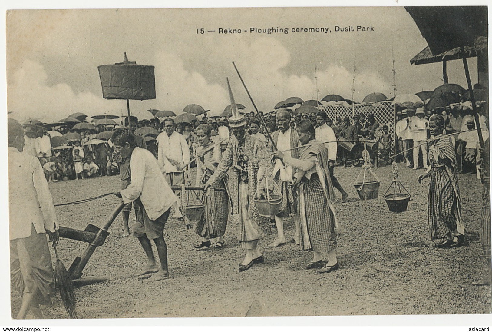 15 Rekno Ploughing Ceremony , Dusit Park Photo J. Antonio Bangkok - Thaïland