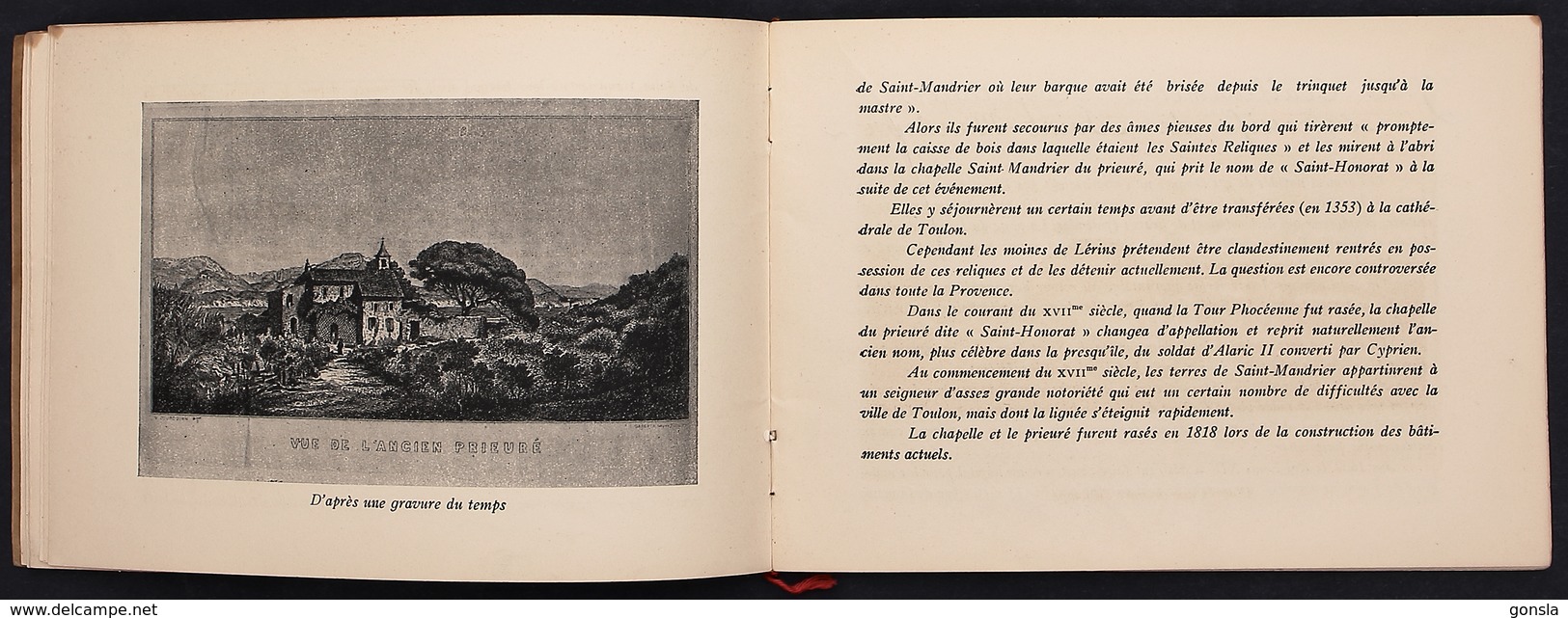 SAINT-MANDRIER 1939 : Histoire des lieux où est établie l’Ecole des Mécaniciens et Chauffeurs de la Flotte