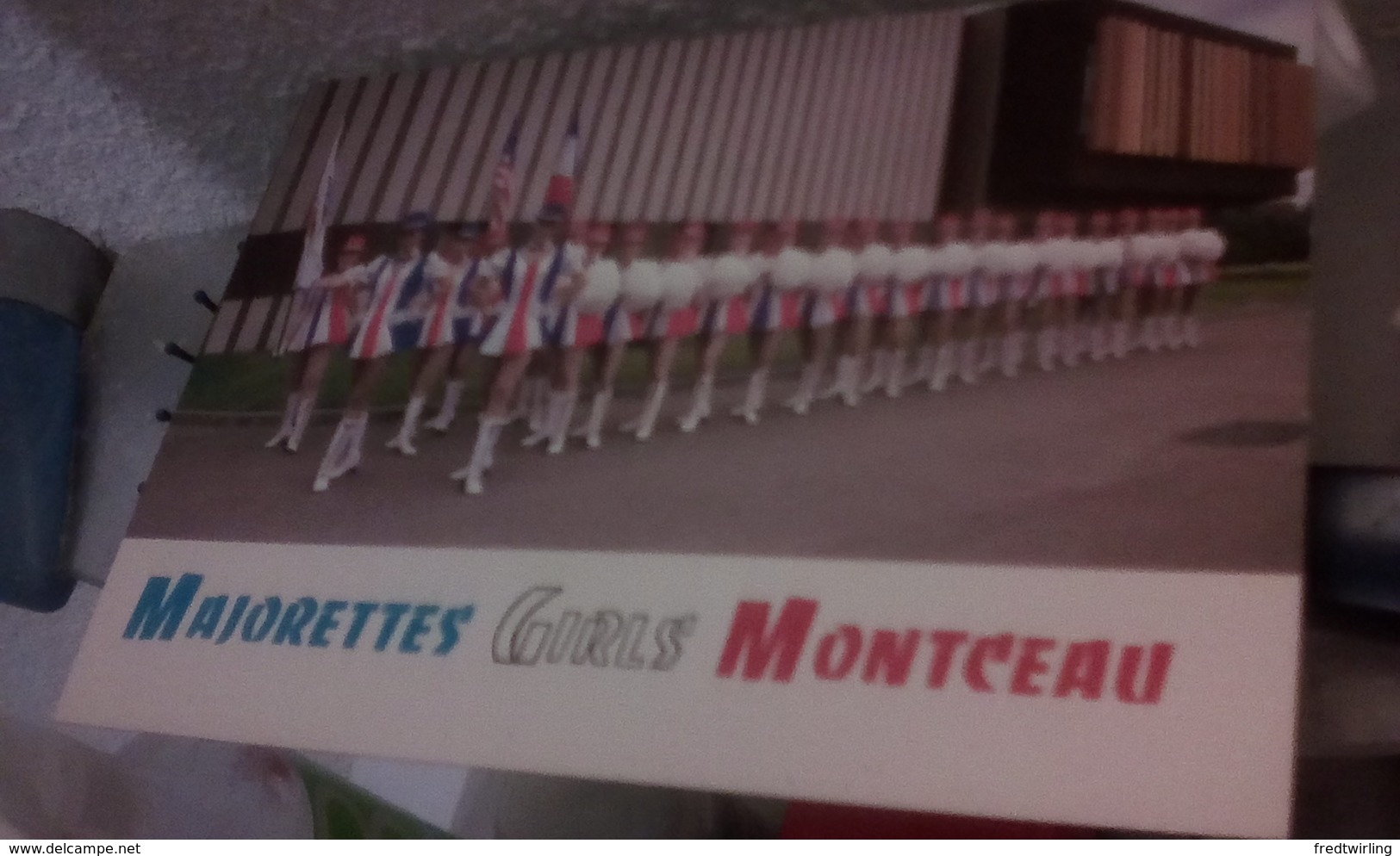 CARTE POSTALE MAJORETTES GIRLS MONTCEAU LES MINES 71 SAONE ET LOIRE - Musique