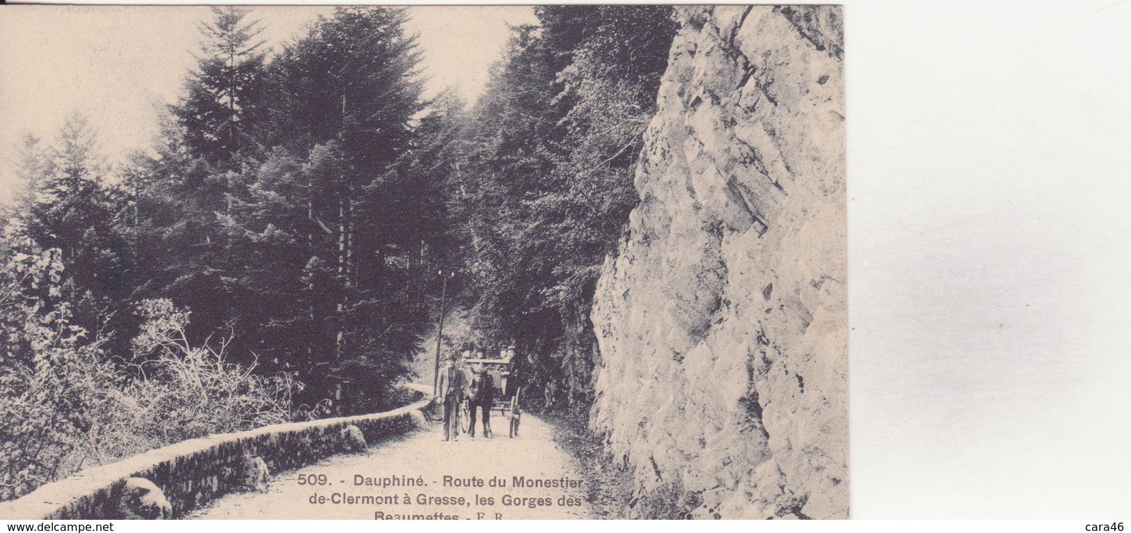 CPA - 509. Route Du Monestier De Clermont à Grasse, Les Gorges Des Beaumettes - Otros & Sin Clasificación