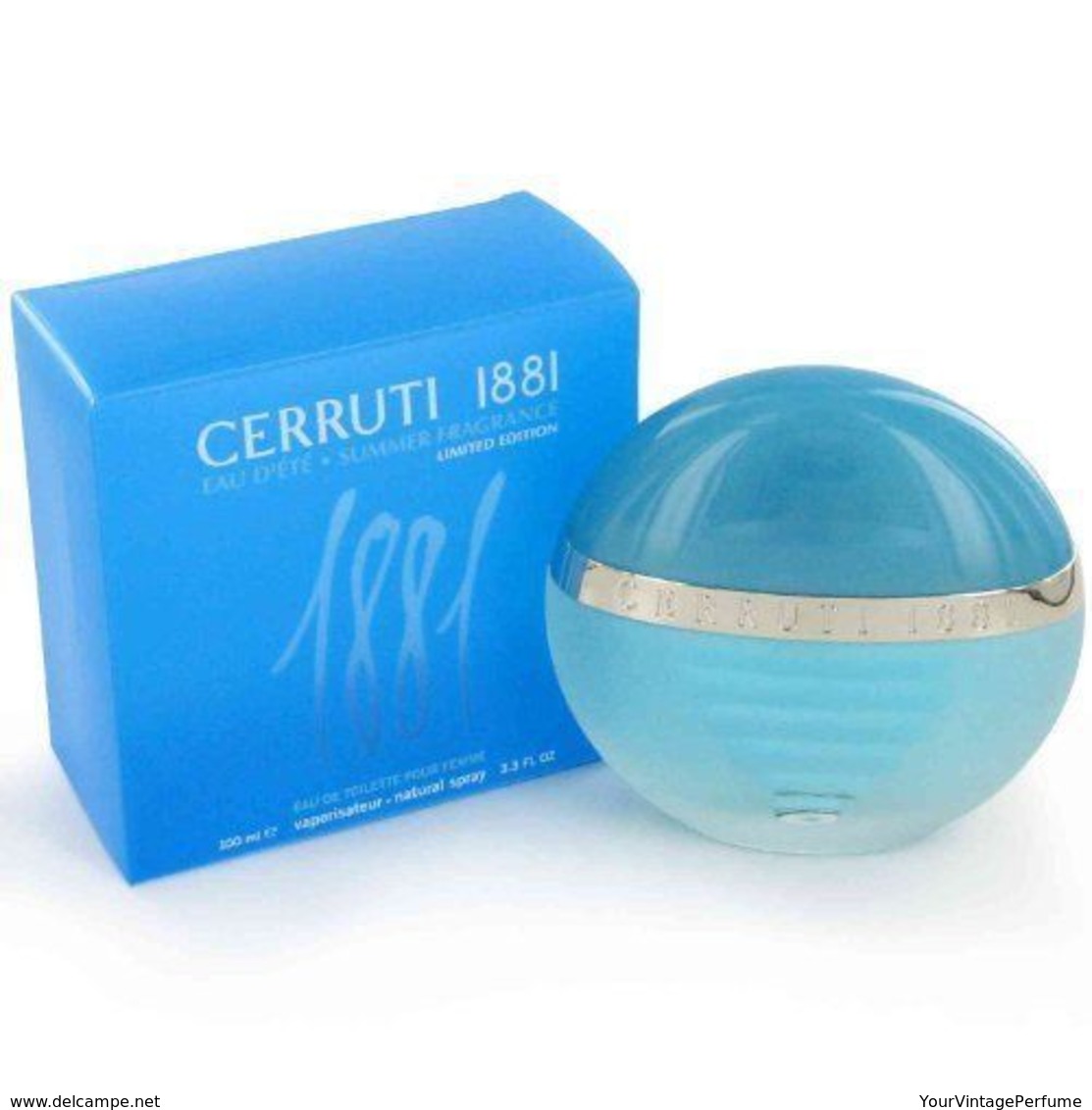 Cerruti 1881 Eau D'Eté Summer Fragrance Limited Edition Eau De Toilette Edt 100ml Spray Perfume Woman Rare Vintage 2003 - Donna