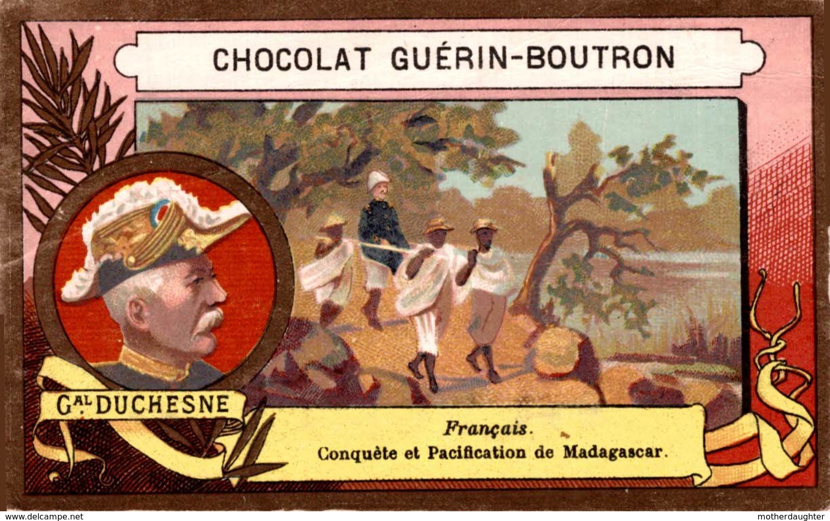 CHROMO EXPLORATEUR GAL DUCHESNE - CHOCOLAT GUERIN BOUTRON - Guerin Boutron